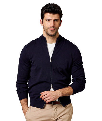 Brunello Cucinelli Zip-Up Virgin Wool-Cashmere Cardigan